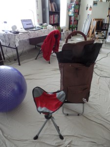 my new mobile art studio